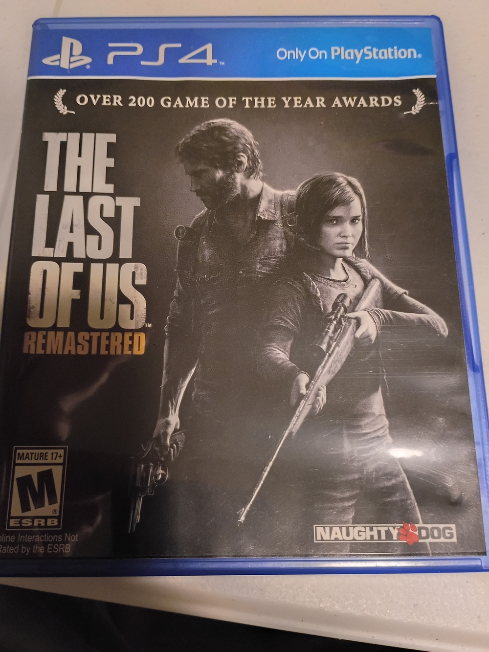 The Last of Us Remastered (PS4) - Black & Blue -